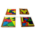 Brinquedos coloridos de madeira brinquedos educacionais pré-escolares blocos-8sets ensino recurso